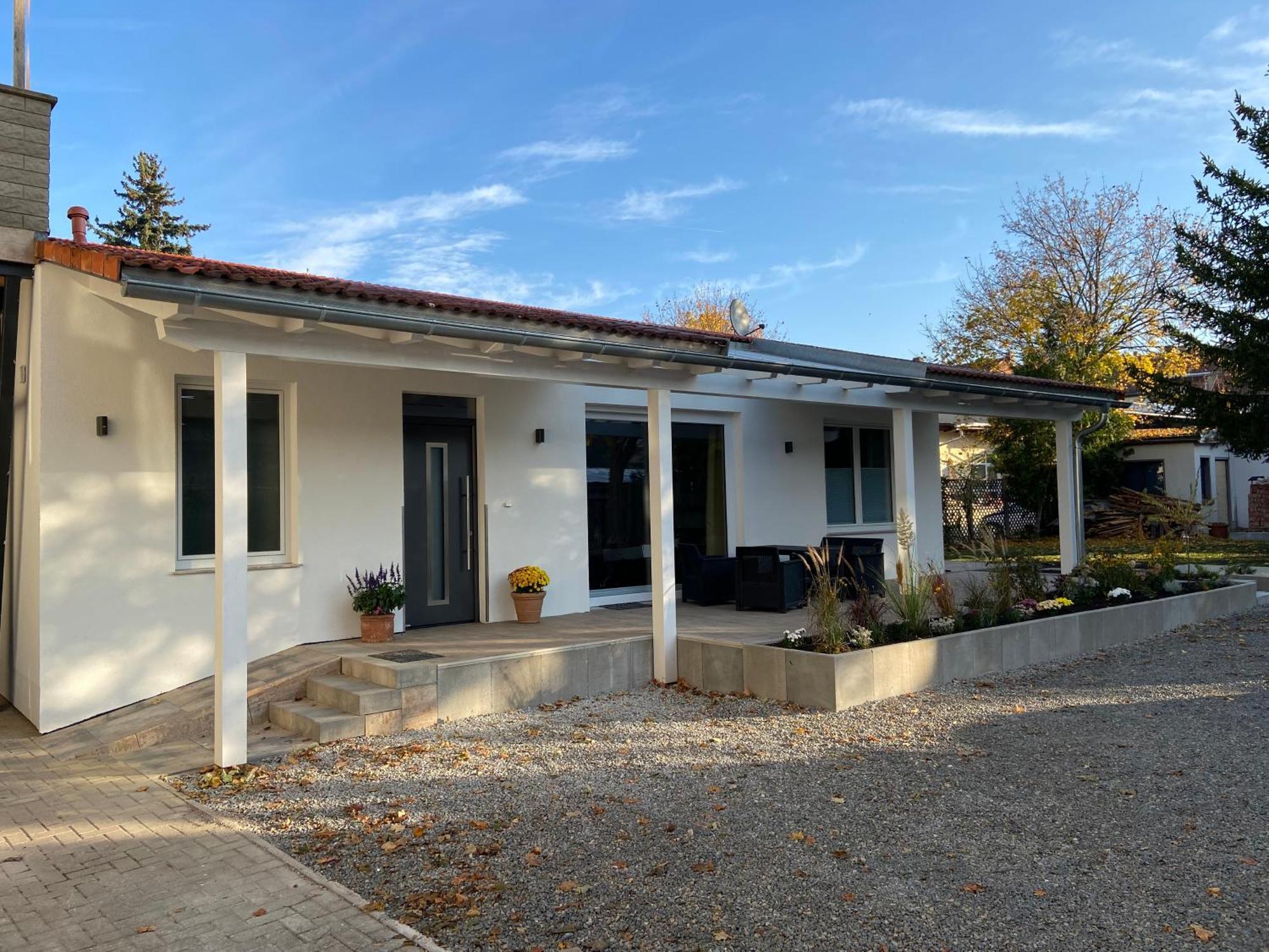 Auszeit Erfurt - Stilvoller Bungalow Mit Parkplatz - Zentrumsnah מראה חיצוני תמונה